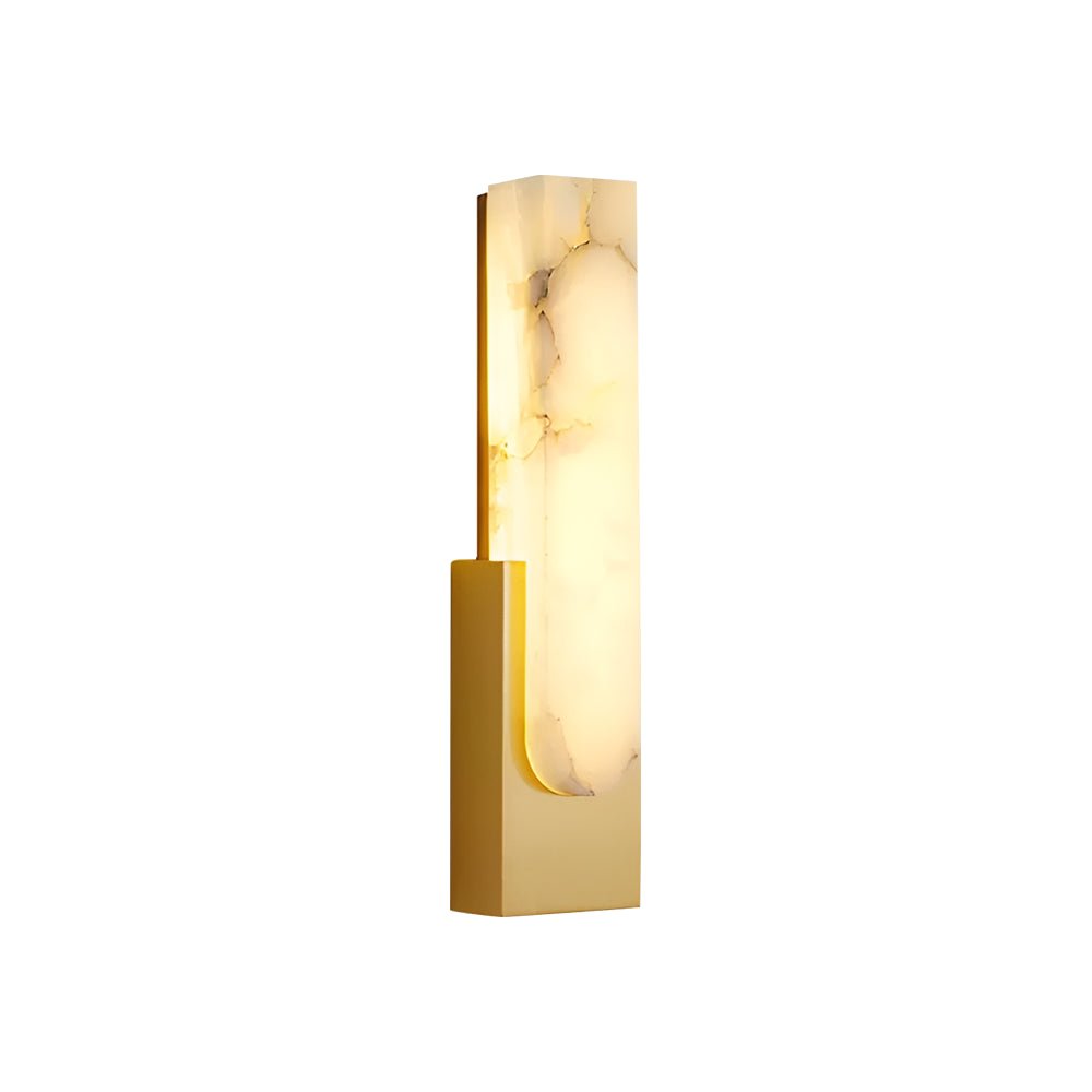 Agatha Alabaster LED Wall Lamp – Copper, Black, White Finish