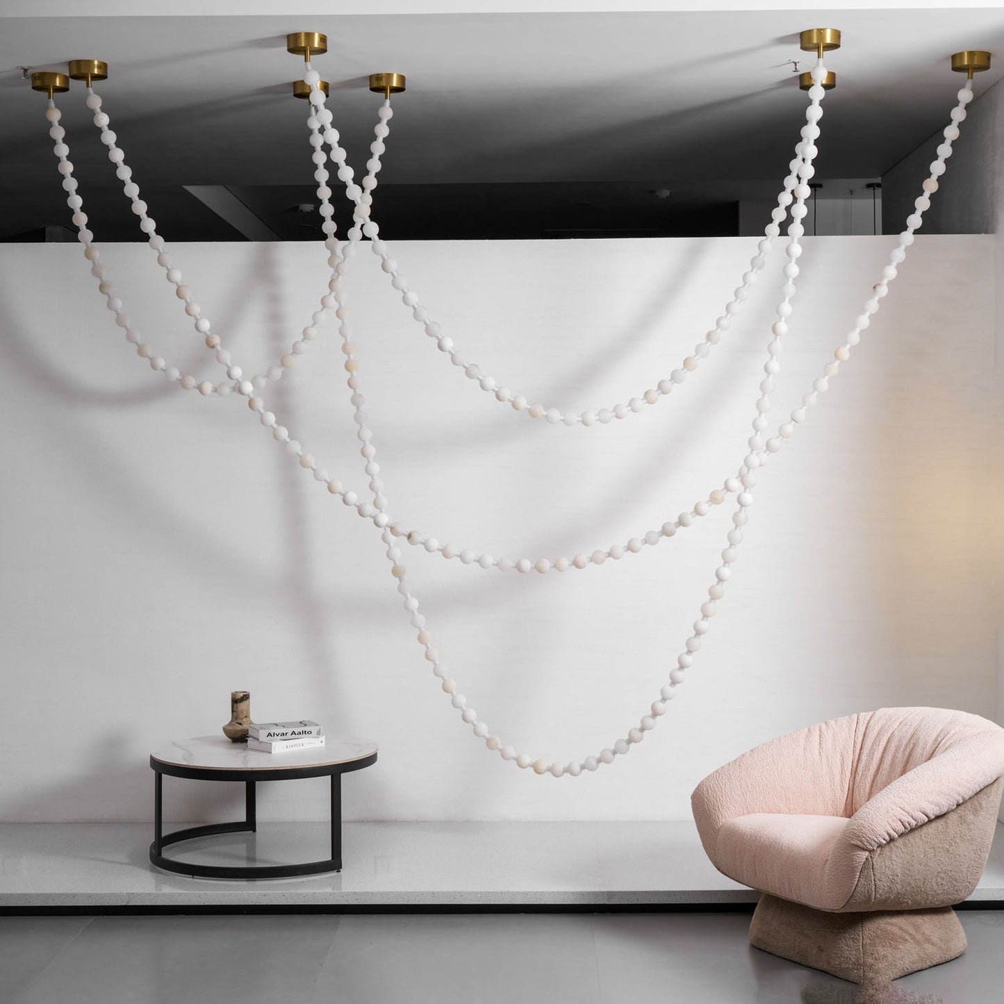 Alabaster Pearl Necklace Chandelier - YIOSI