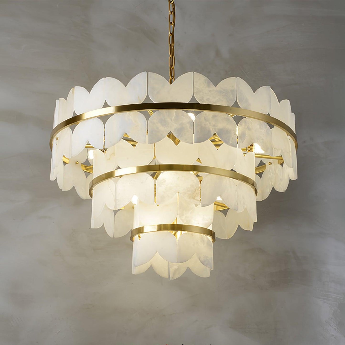 Alabaster Cloudscape Chandelier - YIOSI