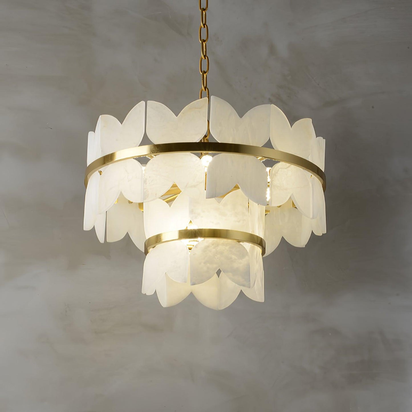Alabaster Cloudscape Chandelier - YIOSI