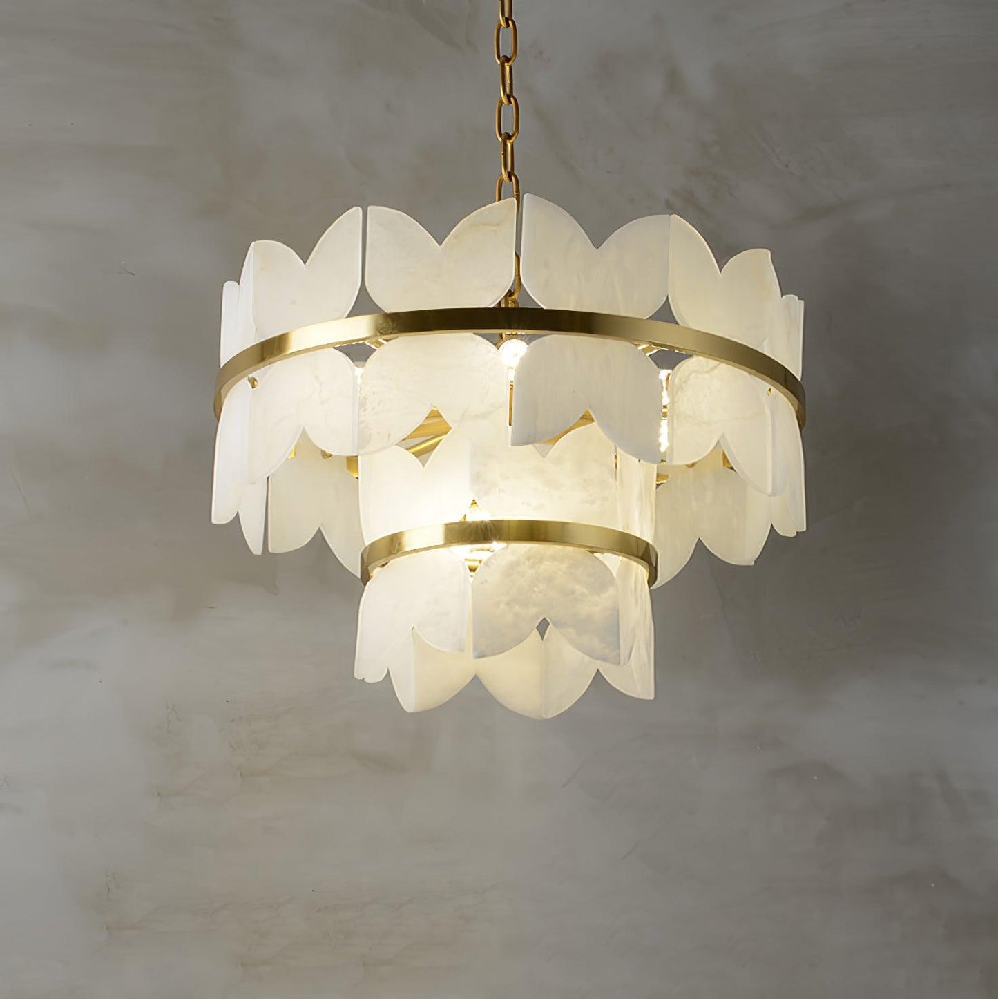 Alabaster Cloudscape Chandelier - YIOSI