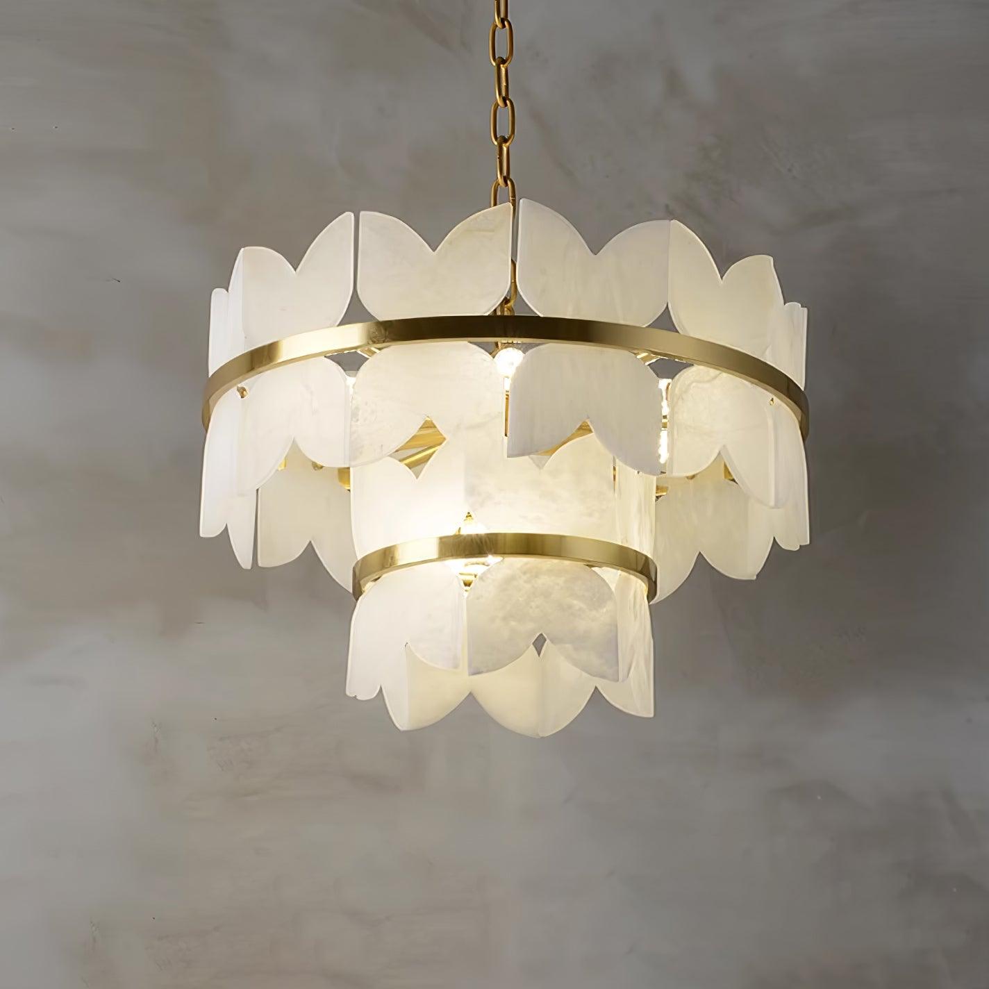 Alabaster Cloudscape Chandelier - YIOSI