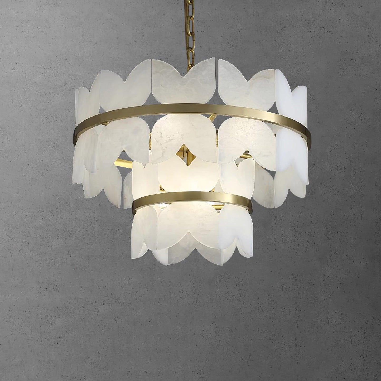 Alabaster Cloudscape Chandelier - YIOSI