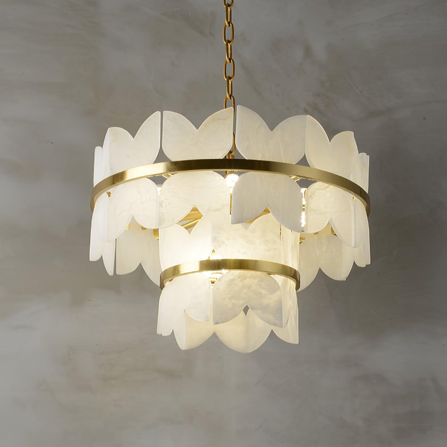 Alabaster Cloudscape Chandelier - YIOSI