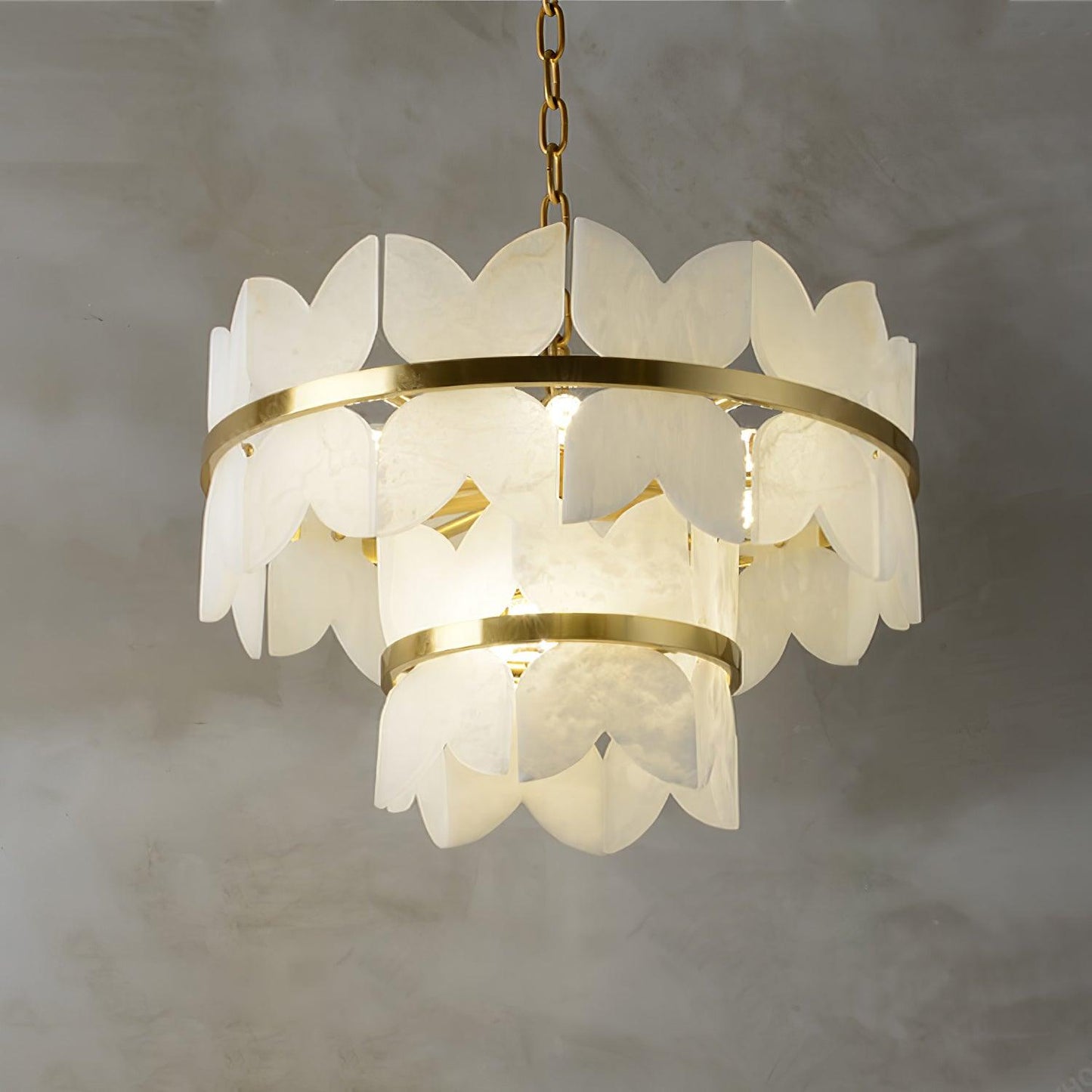 Alabaster Cloudscape Chandelier - YIOSI