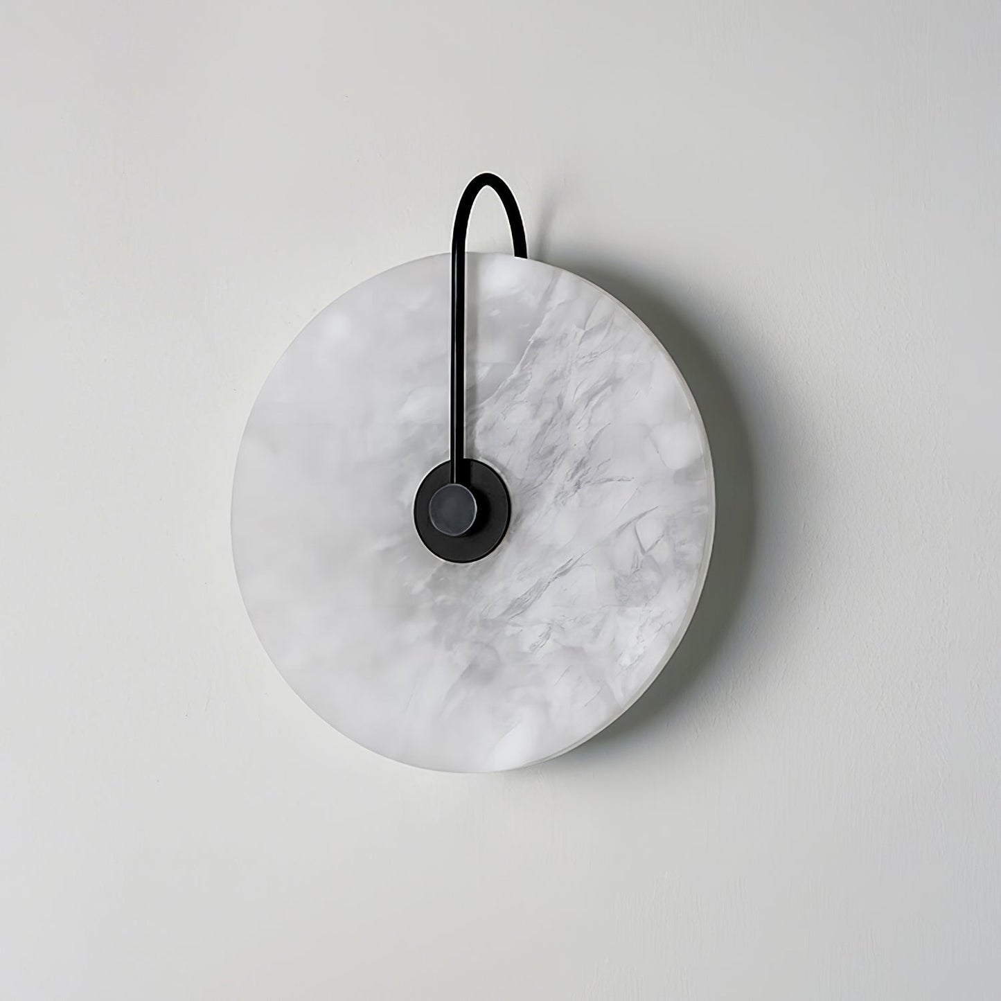 Vakkerlight Alabaster LED Wall Lamp with Gold Black Finish