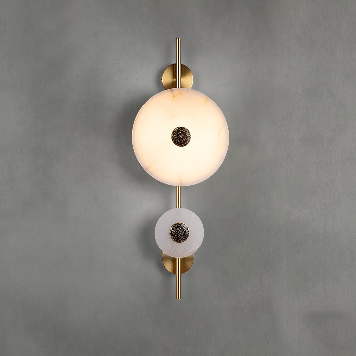 Alabaster Eclipse Wall Light - YIOSI