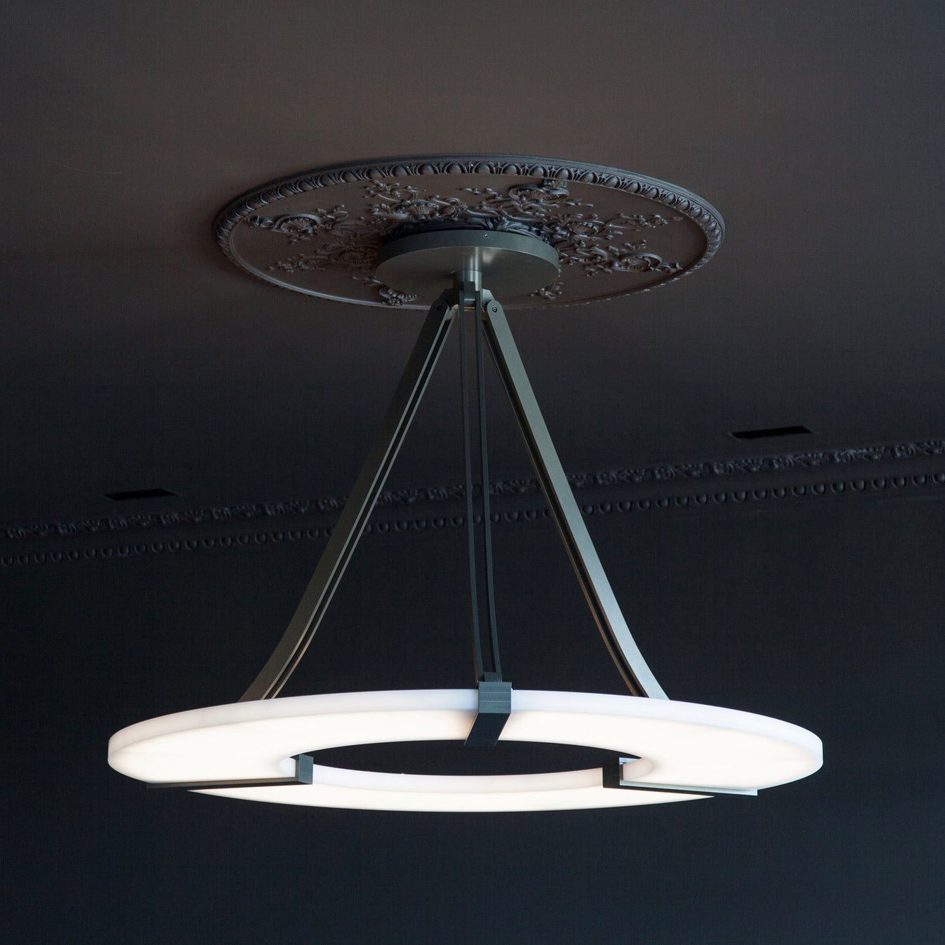 Alabaster Halo Pendant Light - YIOSI