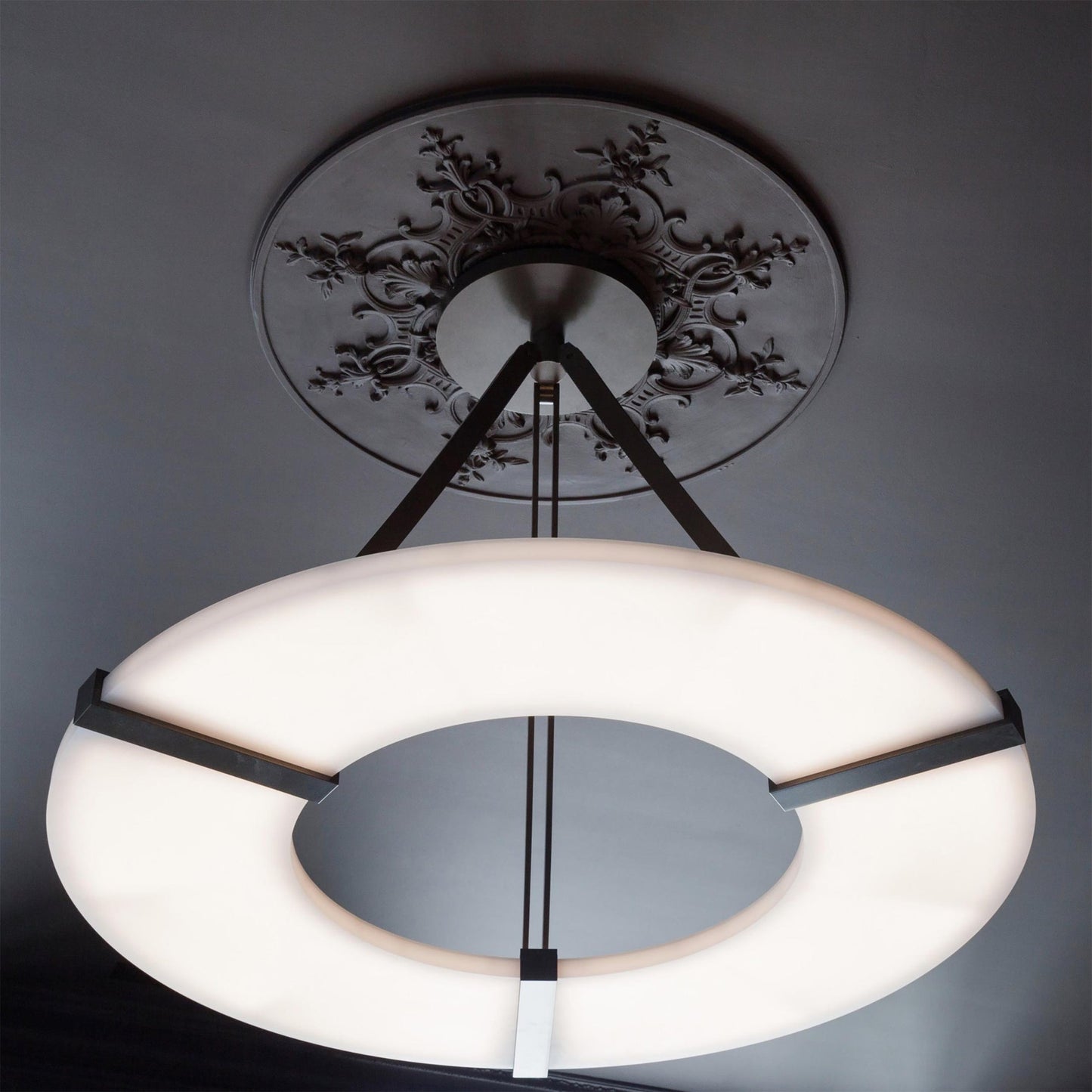 Alabaster Halo Pendant Light - YIOSI