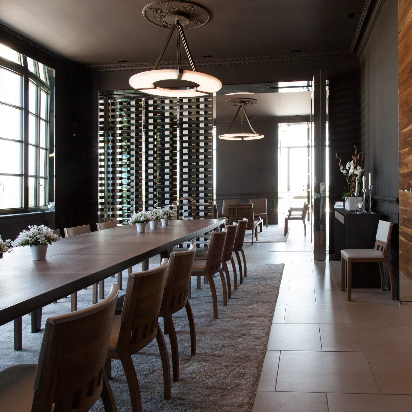 Alabaster Halo Pendant Light - YIOSI