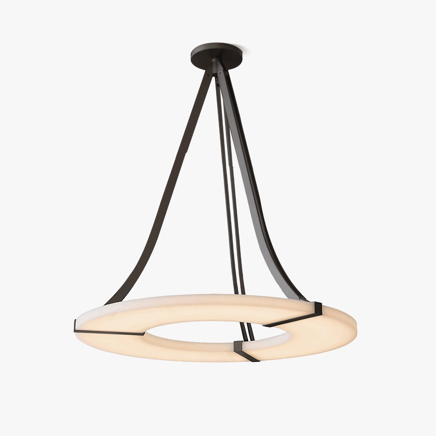 Alabaster Halo Pendant Light - YIOSI