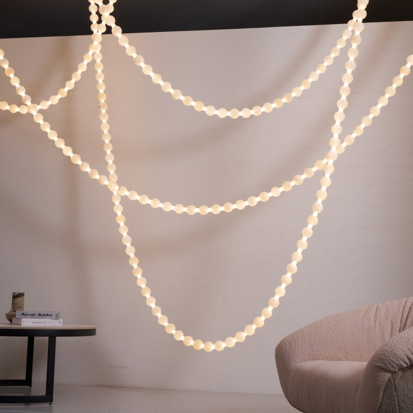 Alabaster Pearl Necklace Chandelier - YIOSI