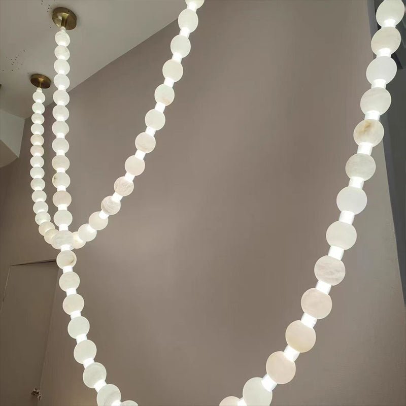 Alabaster Pearl Necklace Chandelier - YIOSI