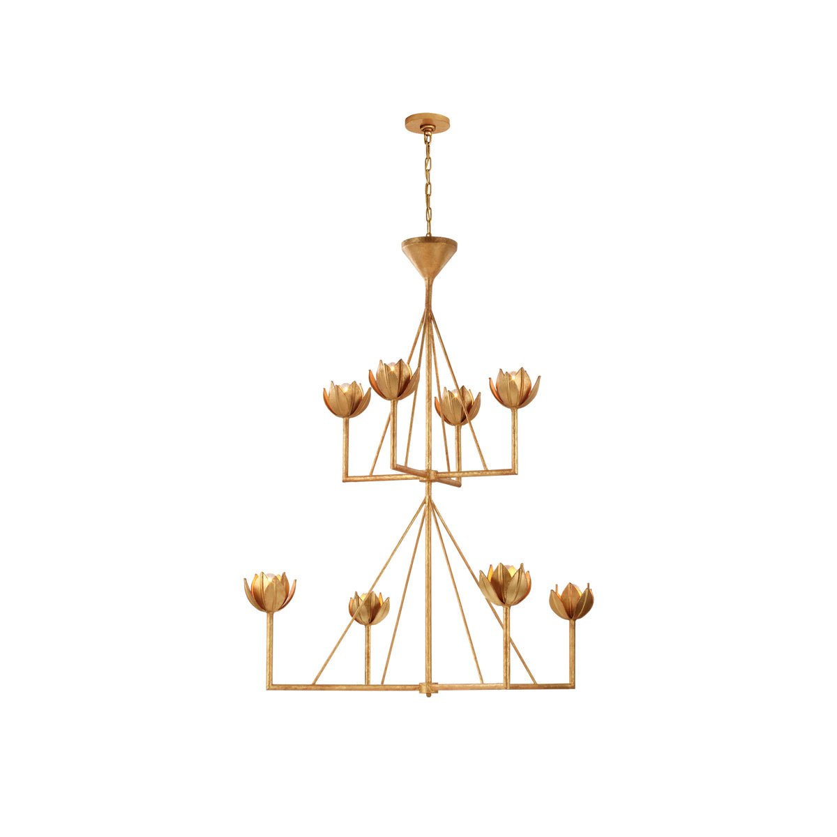 Alberto Lotus Bloom Chandelier - YIOSI