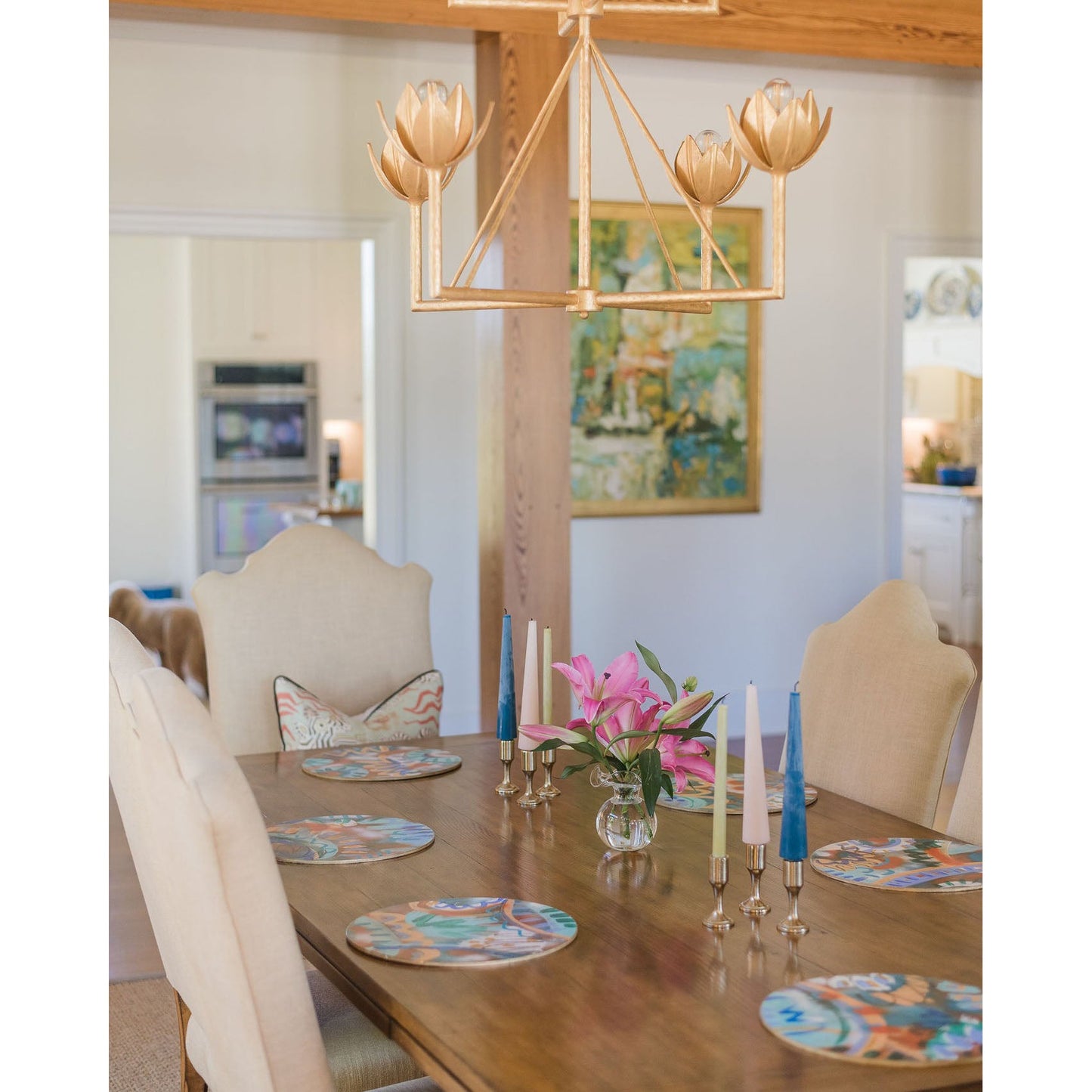 Alberto Lotus Bloom Chandelier - YIOSI