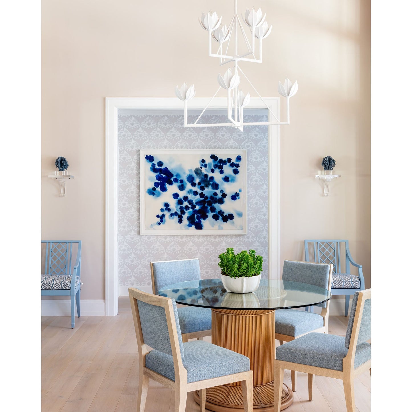 Alberto Lotus Bloom Chandelier - YIOSI