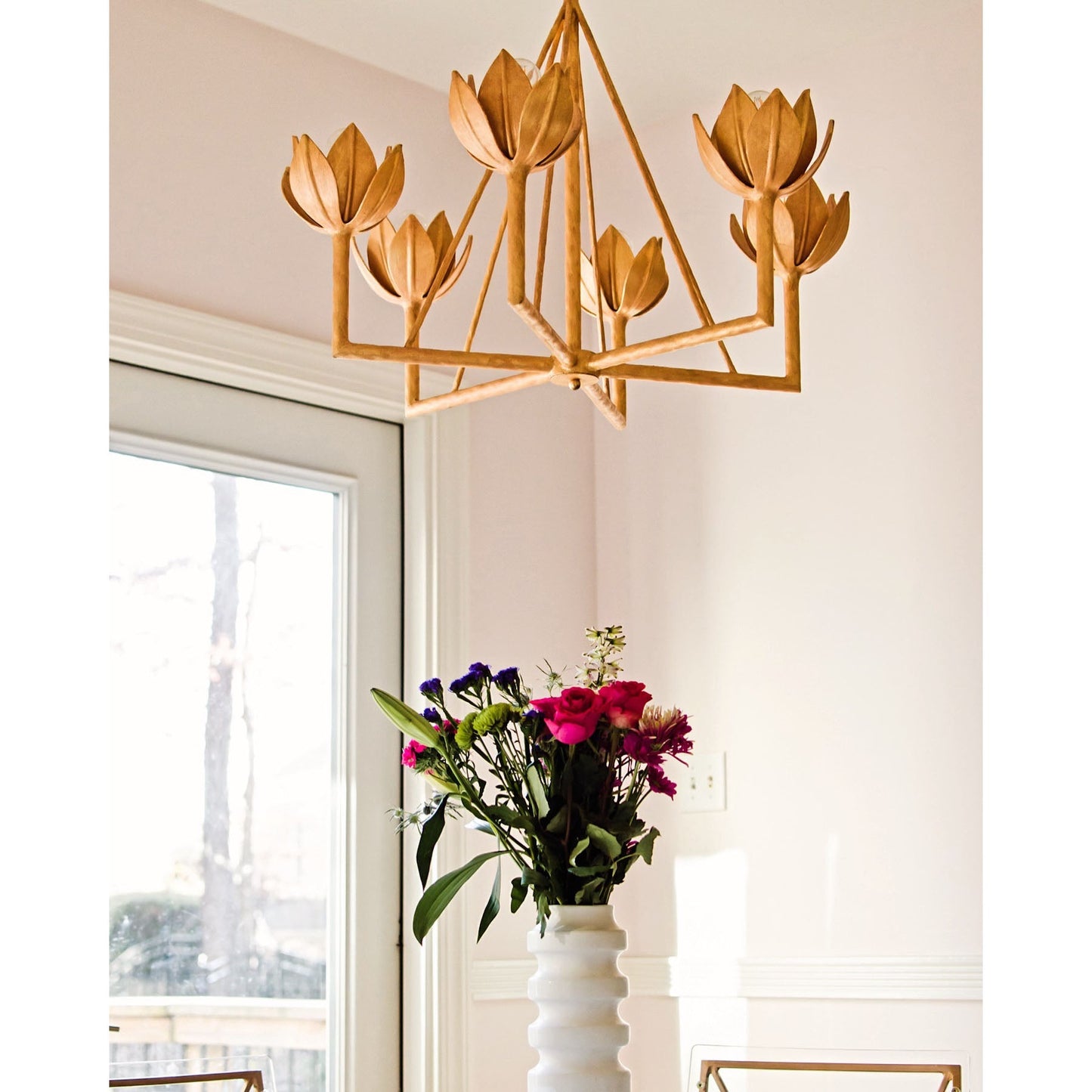 Alberto Lotus Bloom Chandelier - YIOSI
