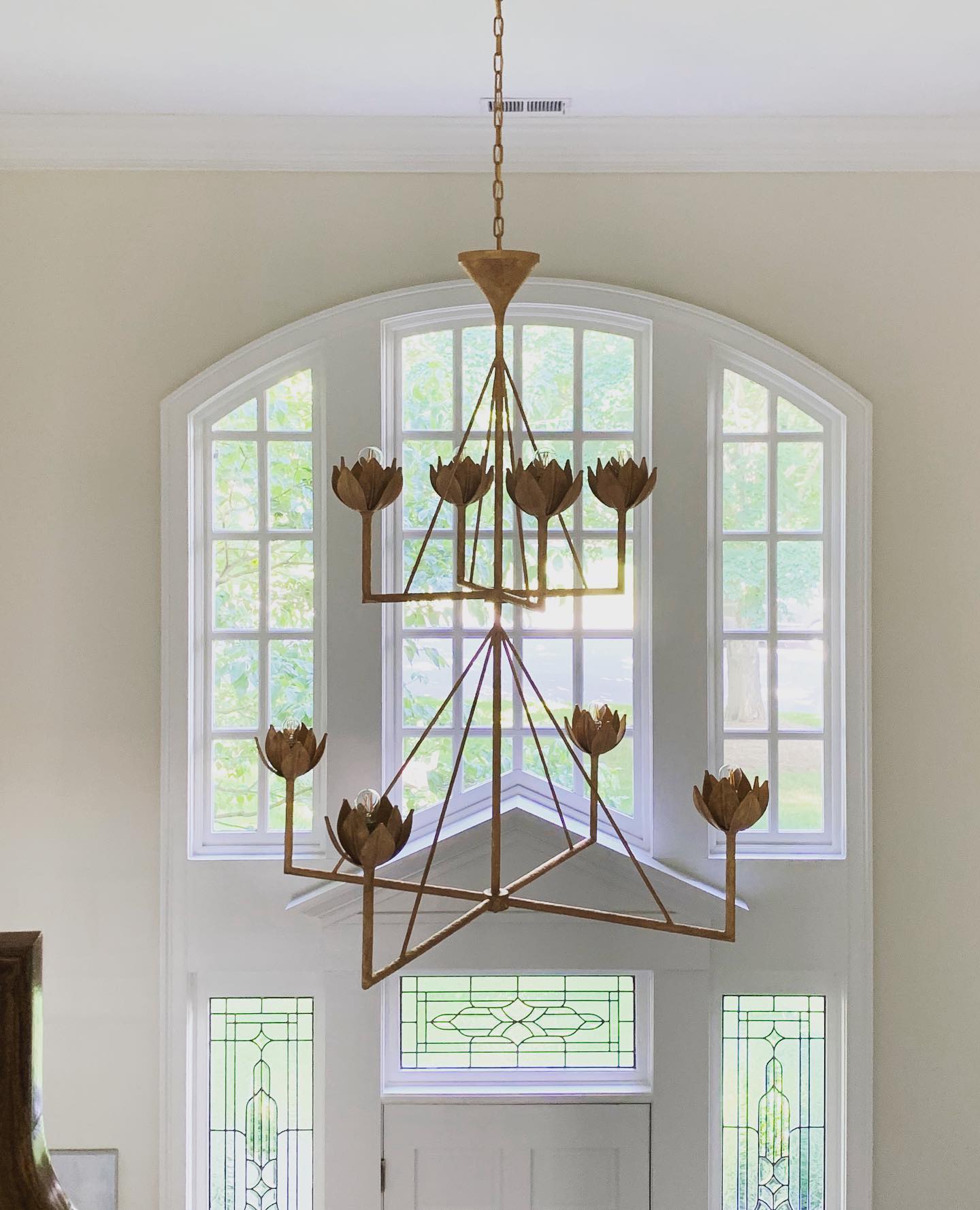 Alberto Lotus Bloom Chandelier - YIOSI