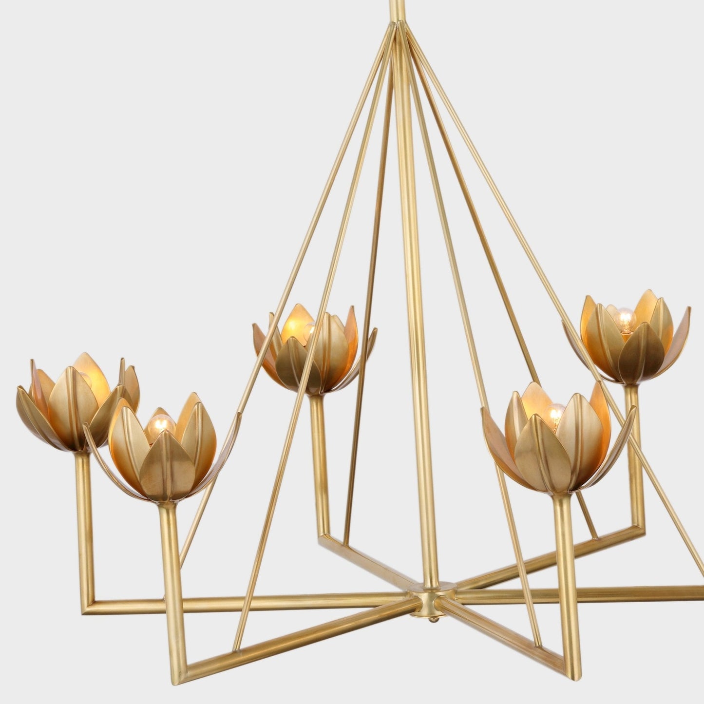 Alberto Lotus Bloom Chandelier - YIOSI
