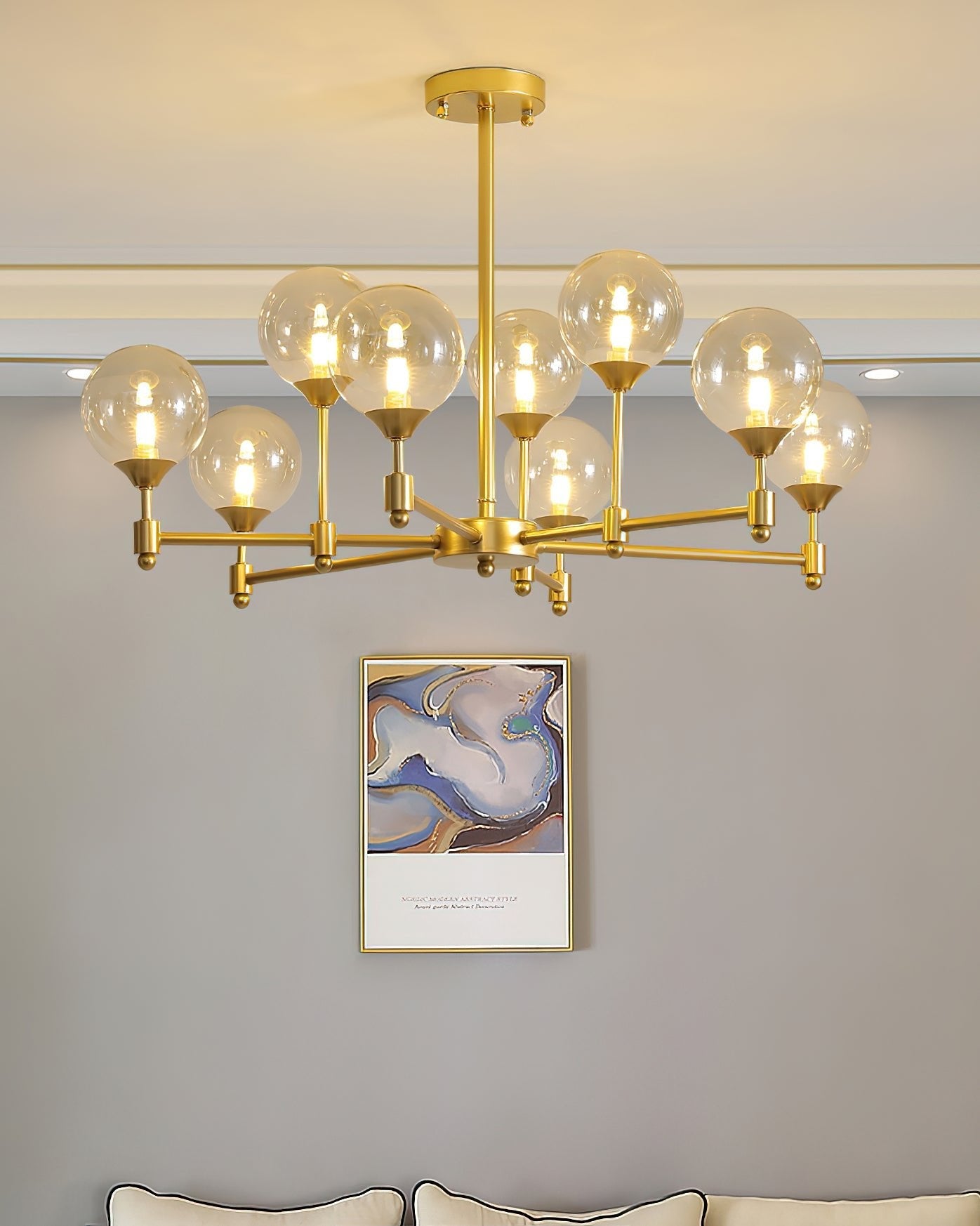 Alessio Globe Chandelier - YIOSI