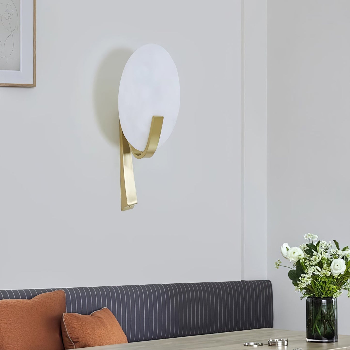 Alice Alabaster Plug - in Wall Lamp - YIOSI