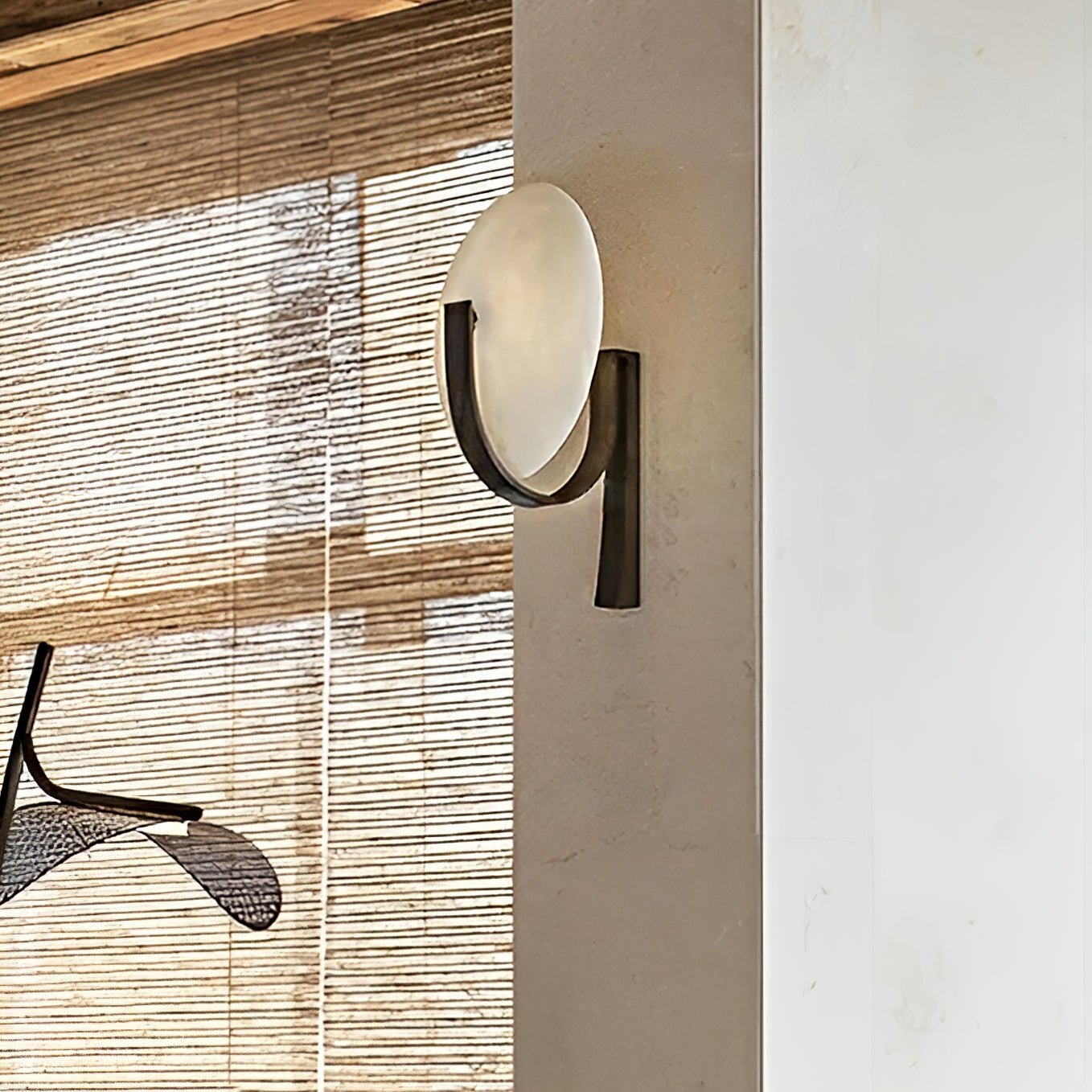 Alice Alabaster Plug - in Wall Lamp - YIOSI