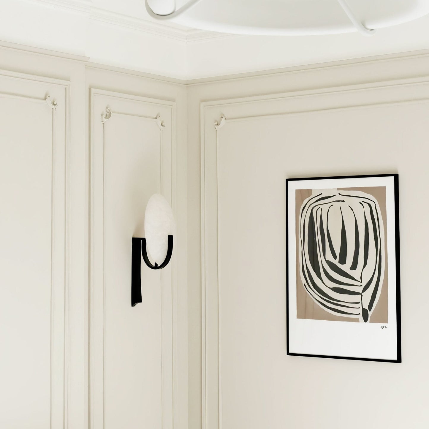 Alice Alabaster Plug - in Wall Lamp - YIOSI