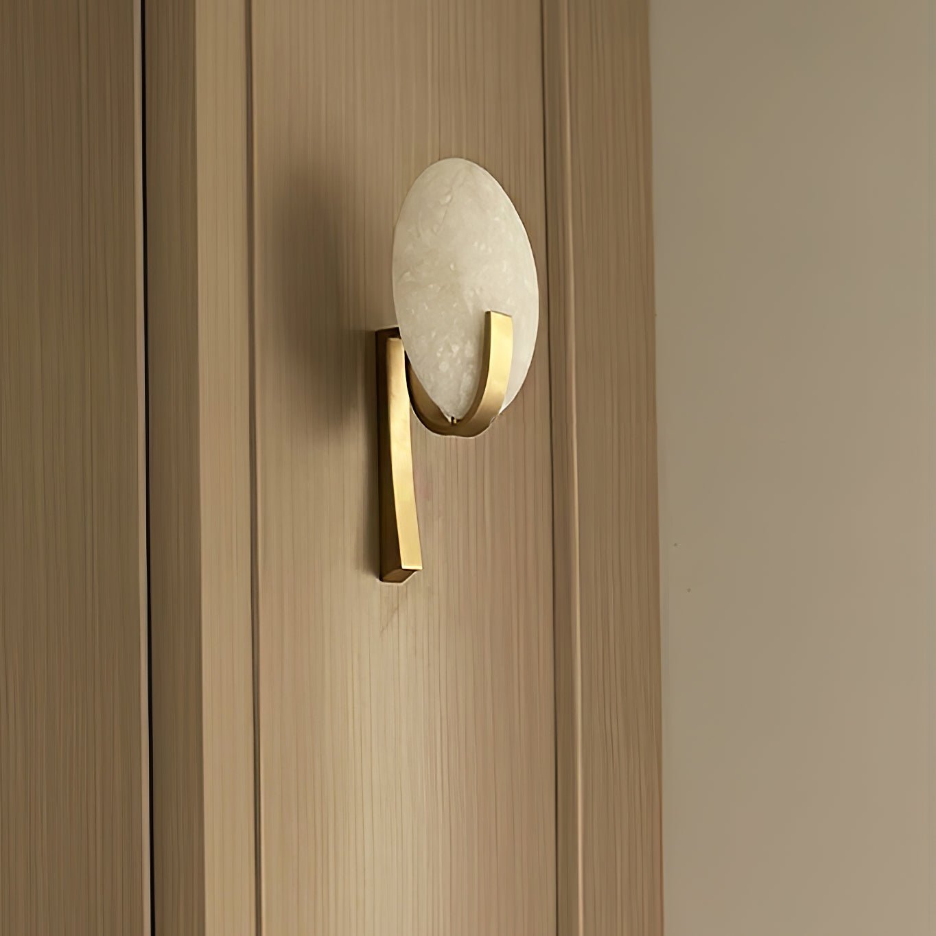 Alice Alabaster Plug - in Wall Lamp - YIOSI