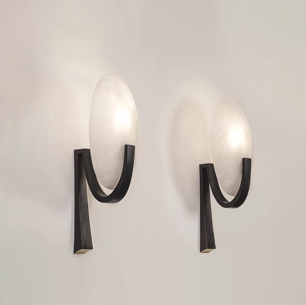 Alice Alabaster Plug - in Wall Lamp - YIOSI