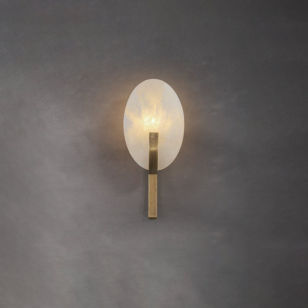 Alice Alabaster Plug - in Wall Lamp - YIOSI