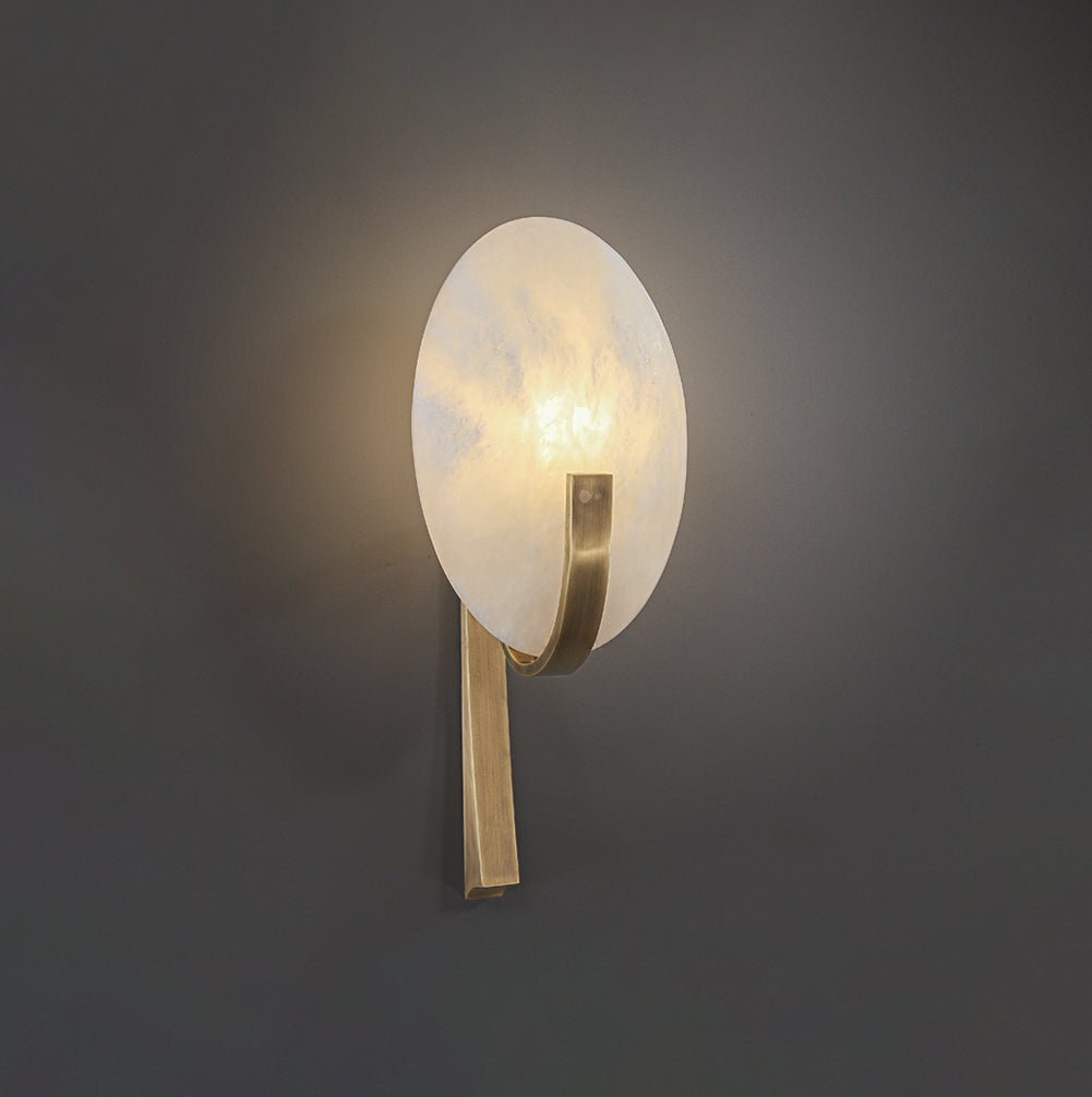 Alice Alabaster Plug - in Wall Lamp - YIOSI