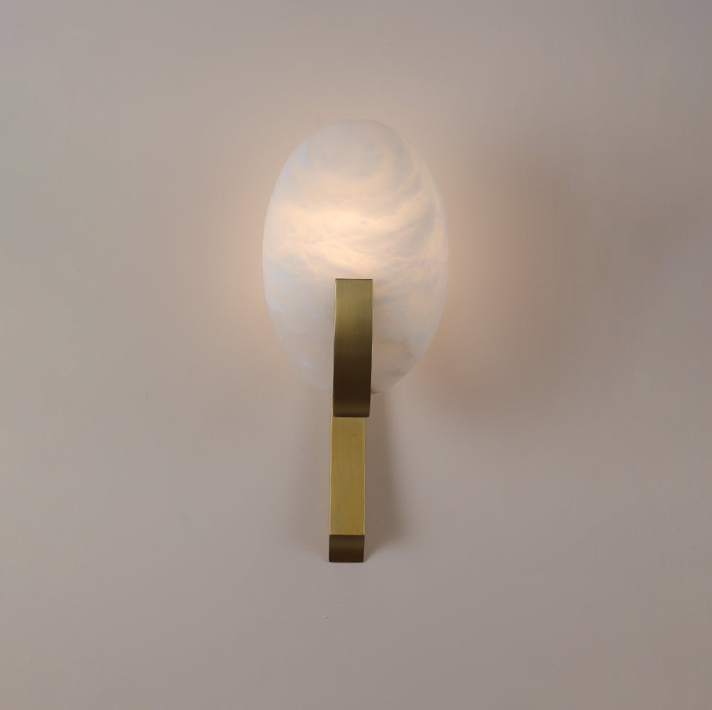 Alice Alabaster Plug - in Wall Lamp - YIOSI