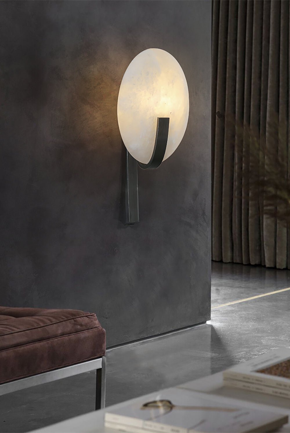 Alice Alabaster Plug - in Wall Lamp - YIOSI