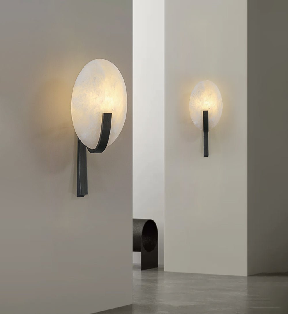 Alice Alabaster Plug - in Wall Lamp - YIOSI