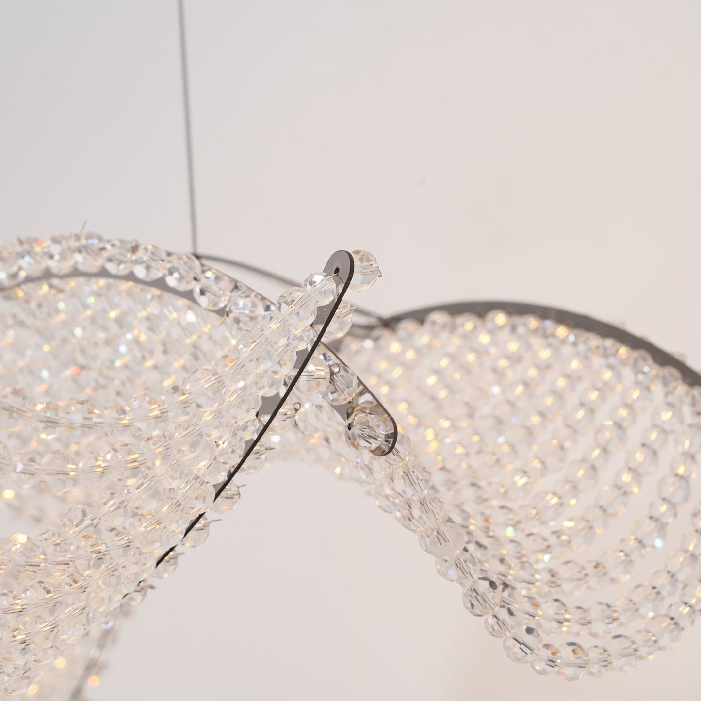 Alon Crystal Chandelier Luxury LED Pendant Light