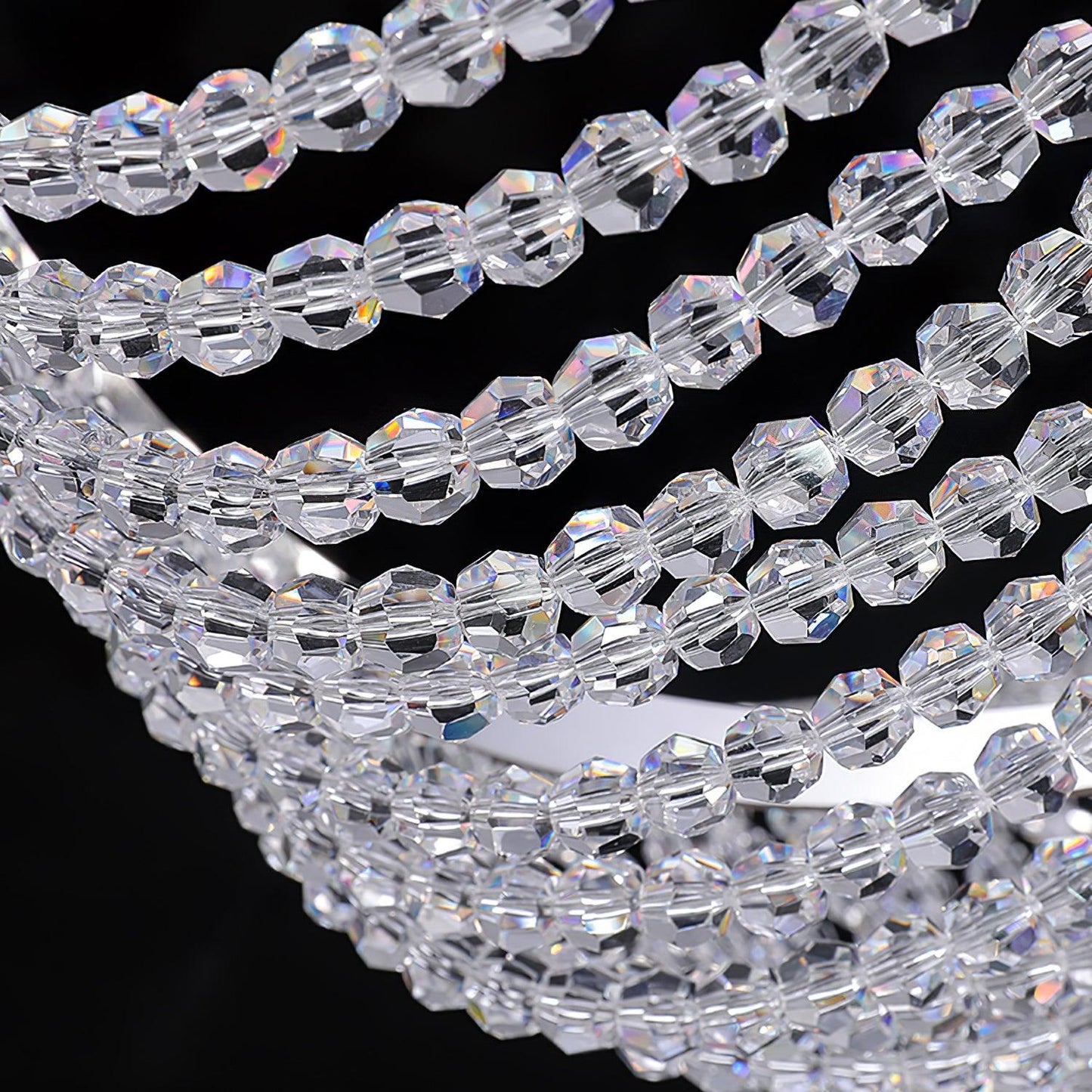 Alon Crystal Chandelier Luxury LED Pendant Light