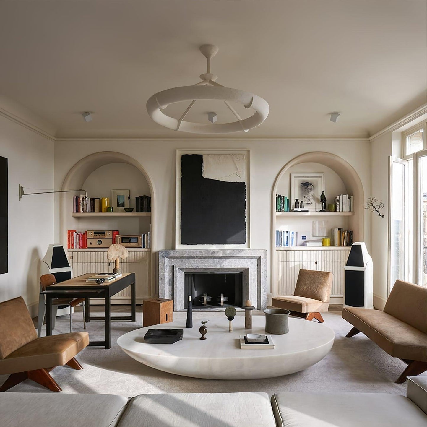 Tinsley Plaster Chandelier - YIOSI