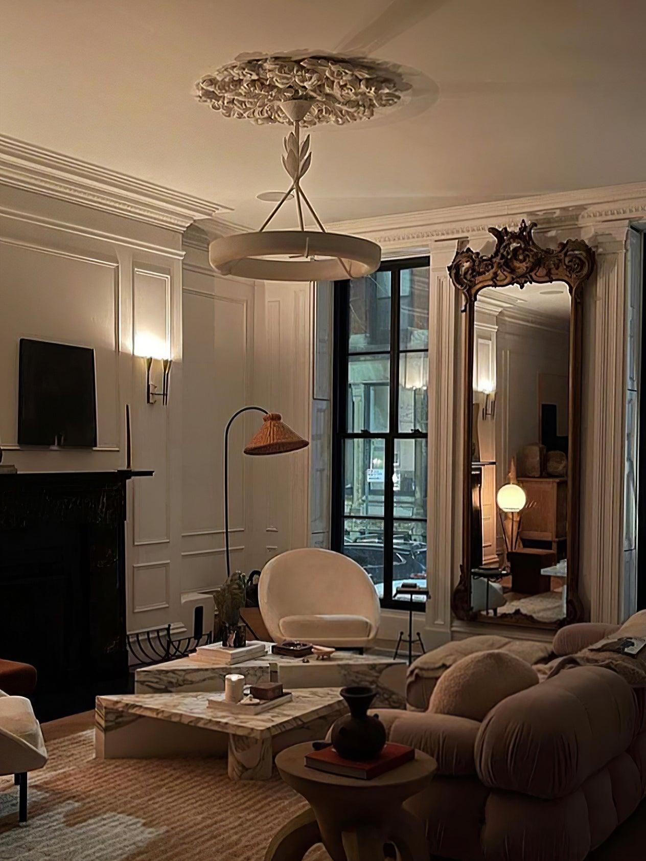 Tinsley Plaster Chandelier - YIOSI