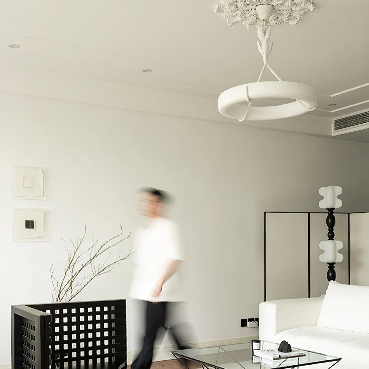 Tinsley Plaster Chandelier - YIOSI
