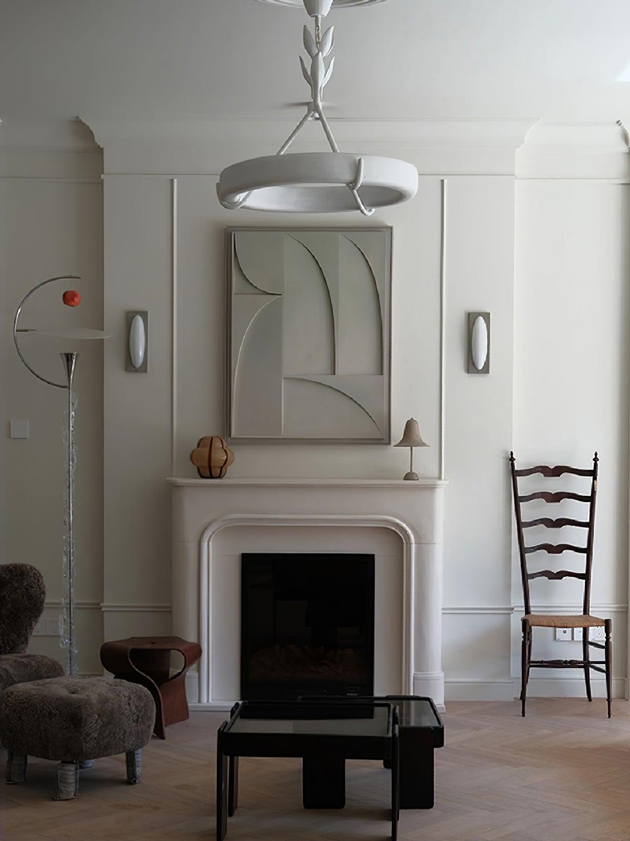 Tinsley Plaster Chandelier - YIOSI