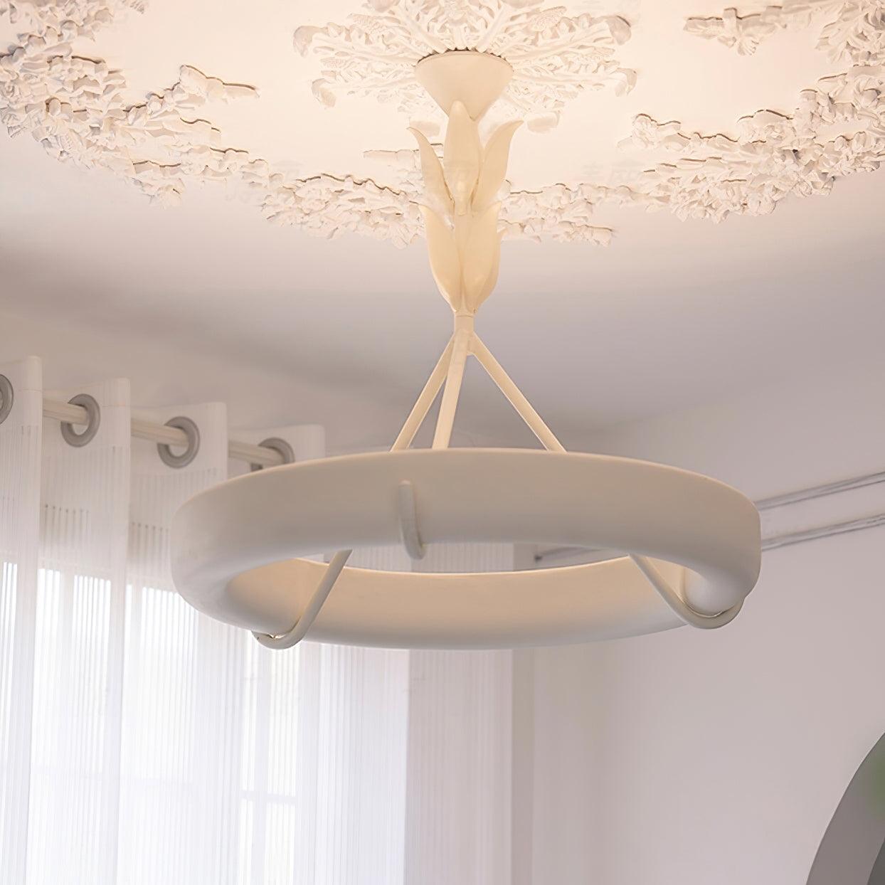 Tinsley Plaster Chandelier - YIOSI