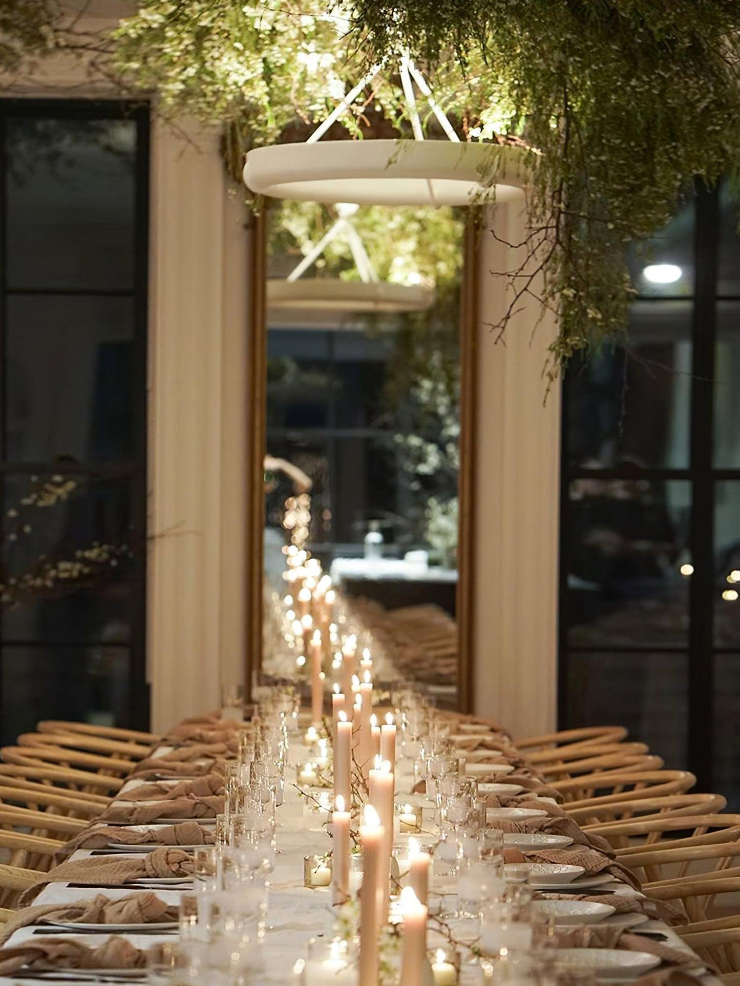 Tinsley Plaster Chandelier - YIOSI