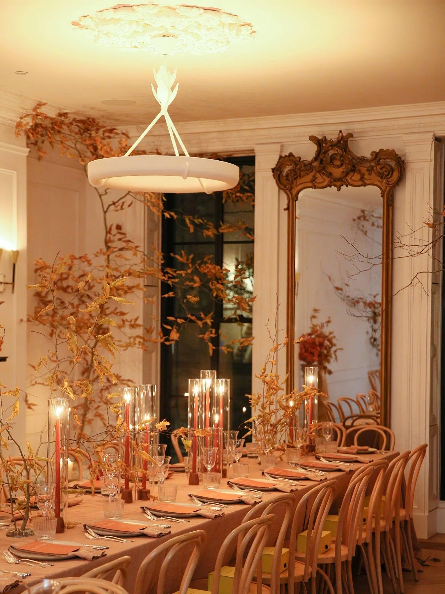 Tinsley Plaster Chandelier - YIOSI