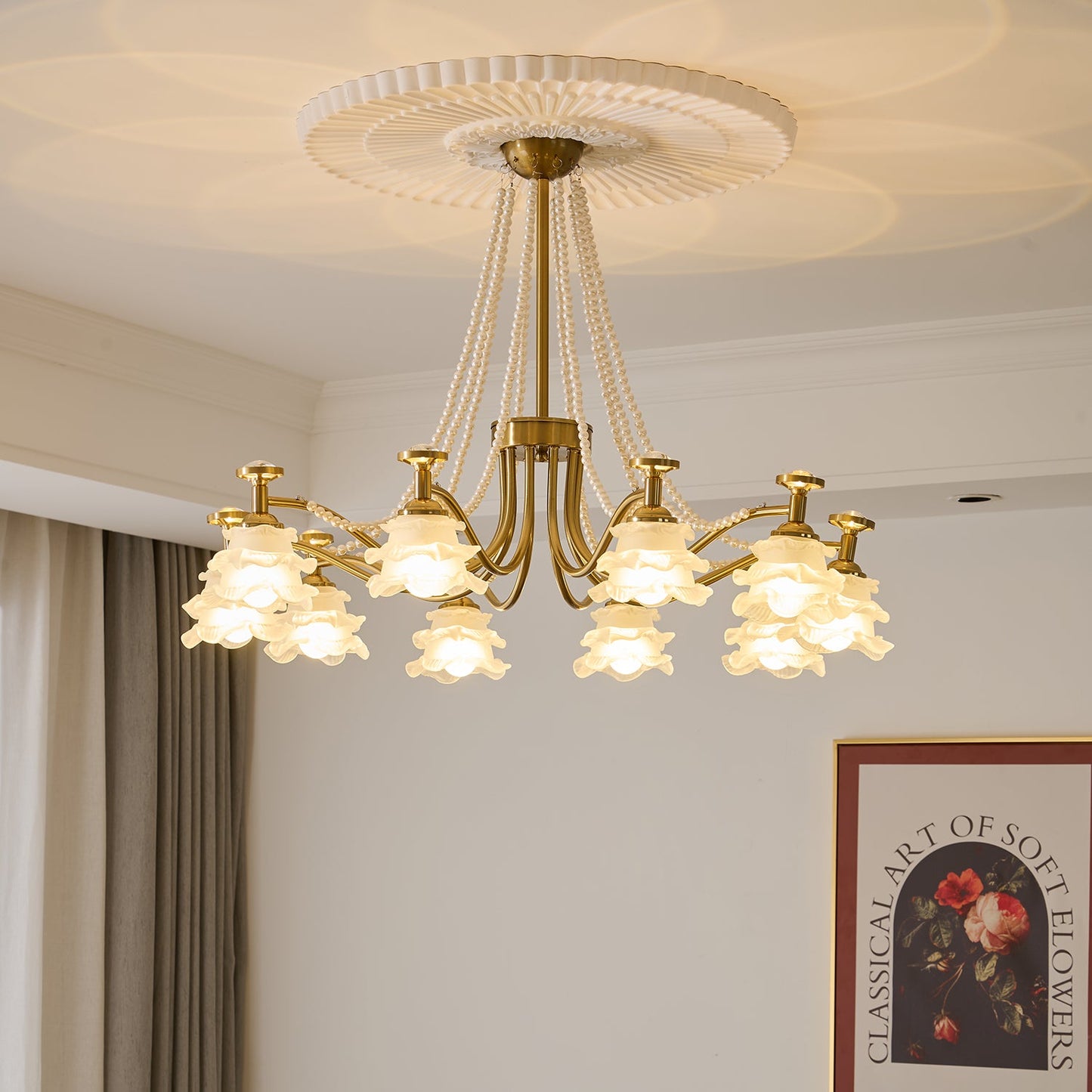 Amaris Rose Chandelier - YIOSI