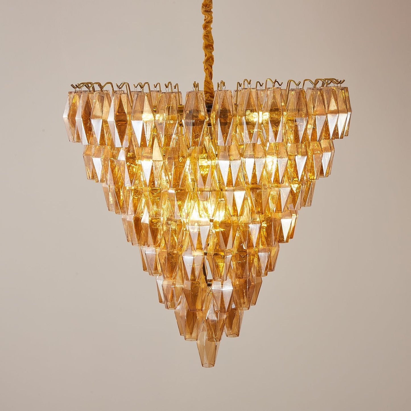 Amber Empire Chandelier - YIOSI