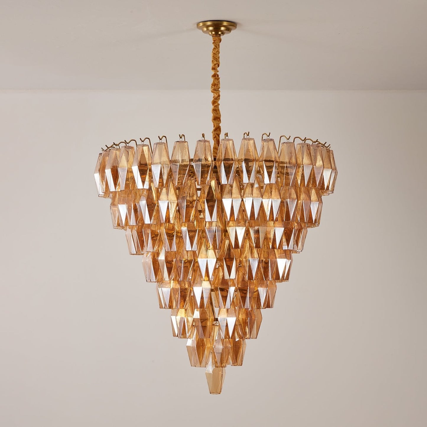 Amber Empire Chandelier - YIOSI