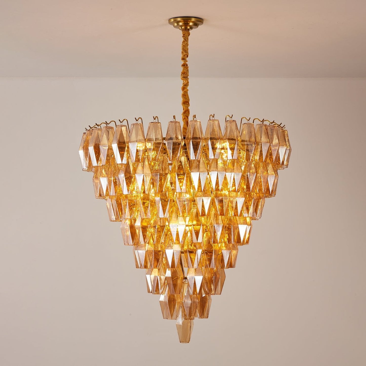 Amber Empire Chandelier - YIOSI