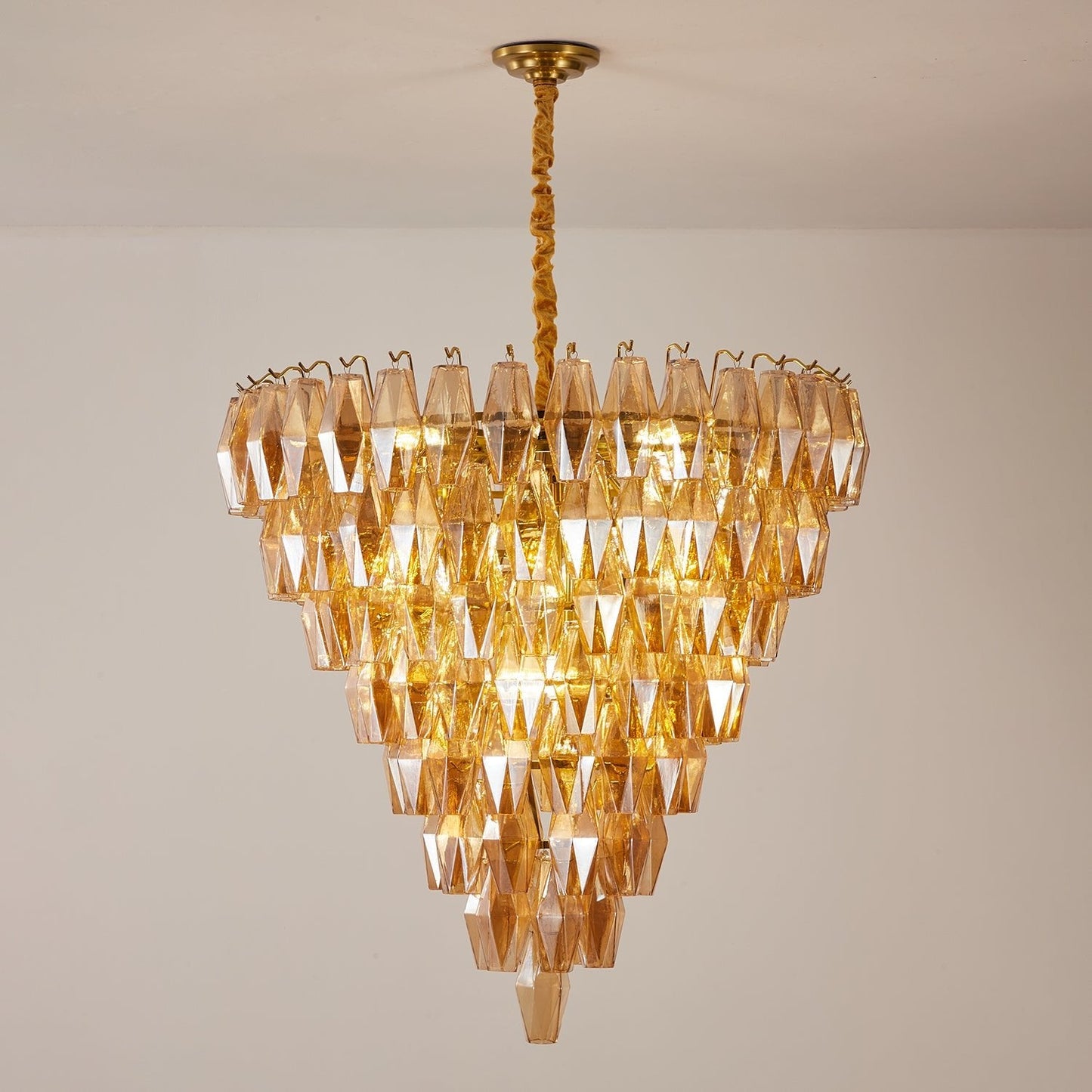 Amber Empire Chandelier - YIOSI