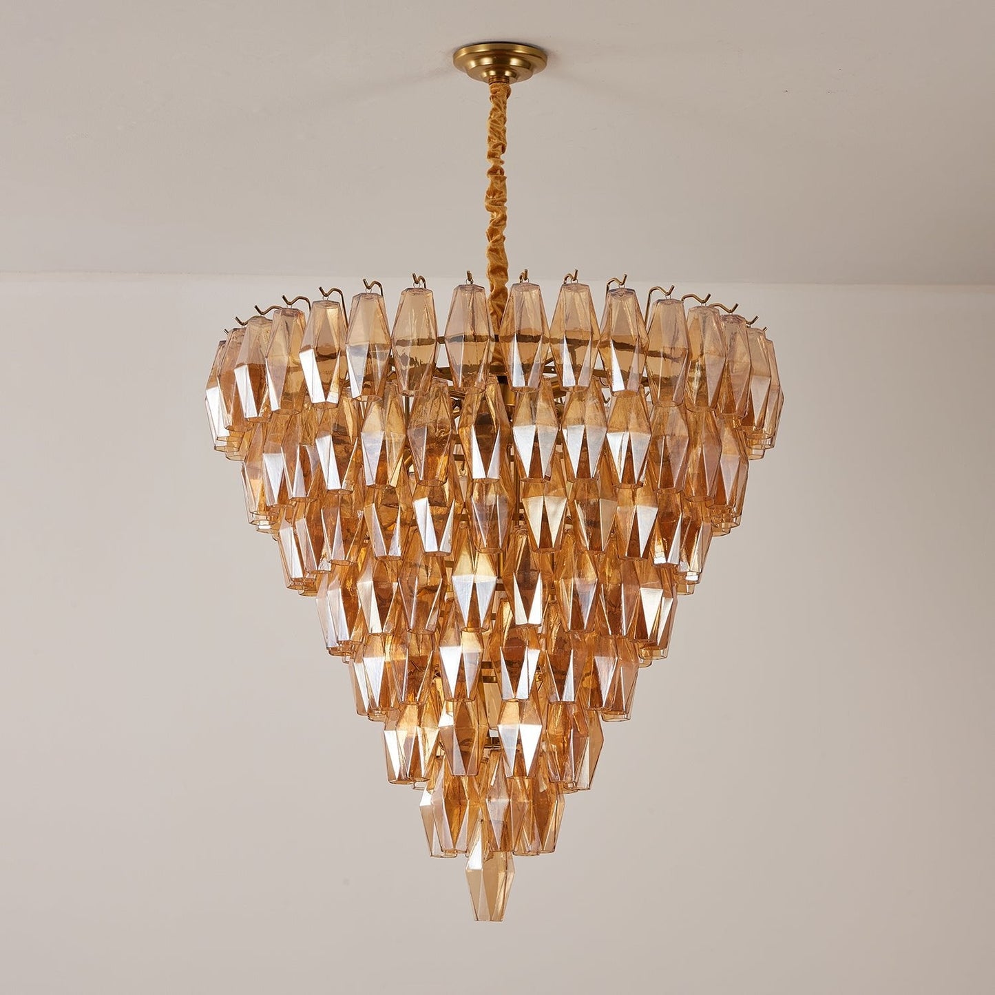 Amber Empire Chandelier - YIOSI