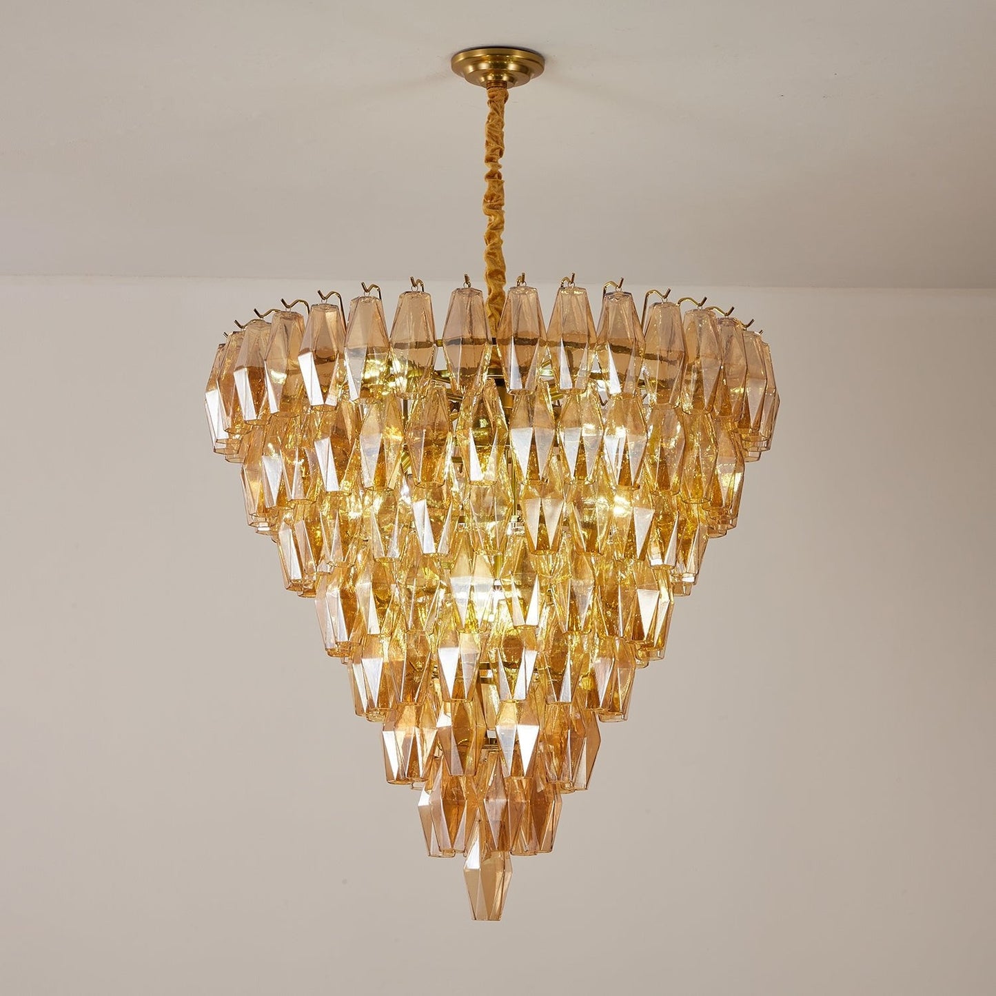 Amber Empire Chandelier - YIOSI
